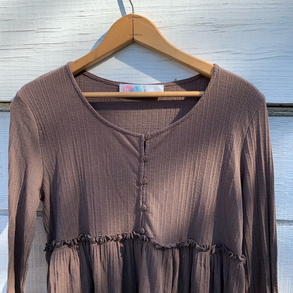 Free people beach long sleeve top - Picture 3 of 7